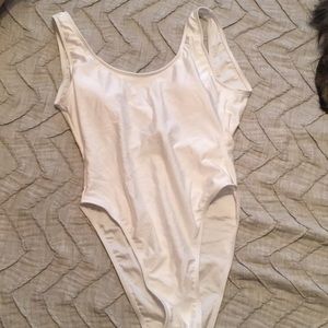 Zaful white one-piece swimsuit. Never worn!